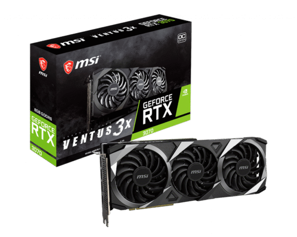 RTX 3070 8GB MSI VENTUS X3